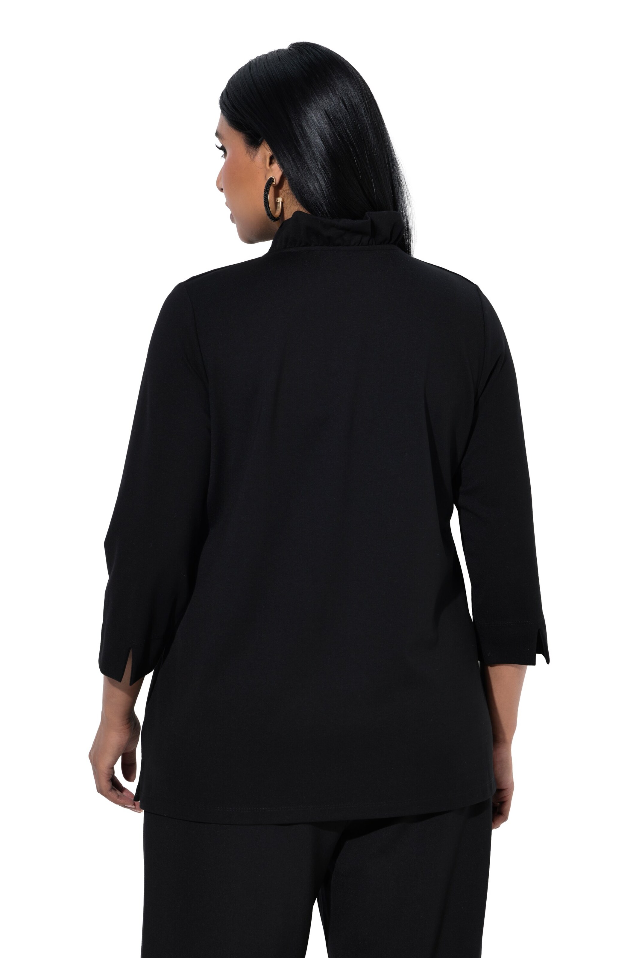 Ulla Popken Shirt in Zwart