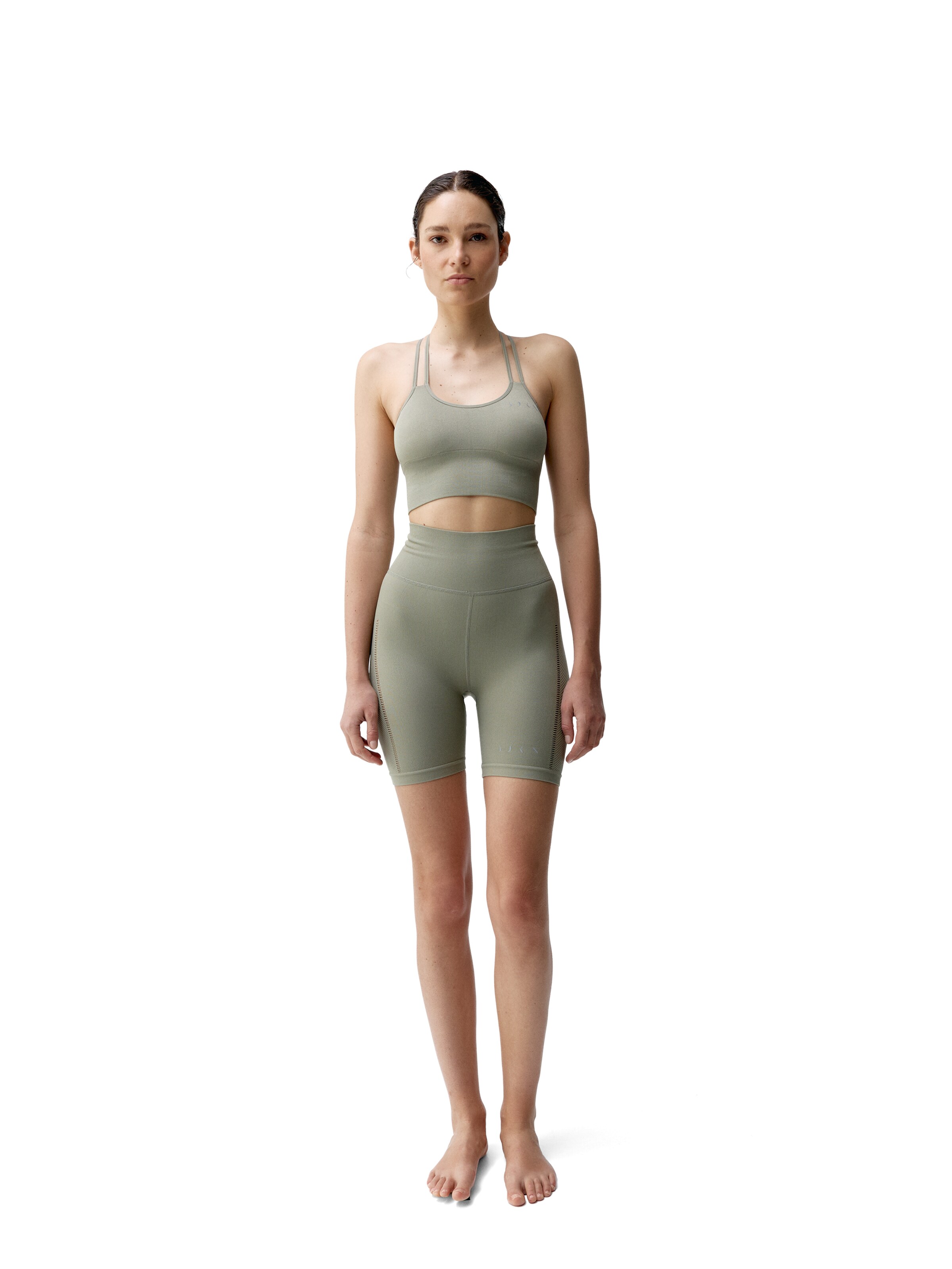 Born Living Yoga Regular Sportbroek 'Sunset' in Groen