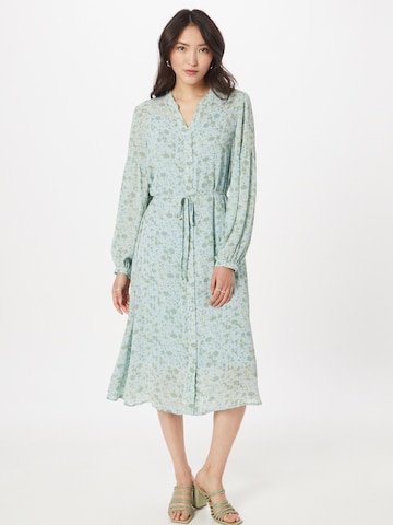 MSCH COPENHAGEN Shirt Dress 'Jasia Rikkelie' in Green: front