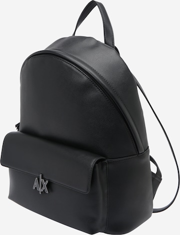 ARMANI EXCHANGE - Mochila em preto: frente