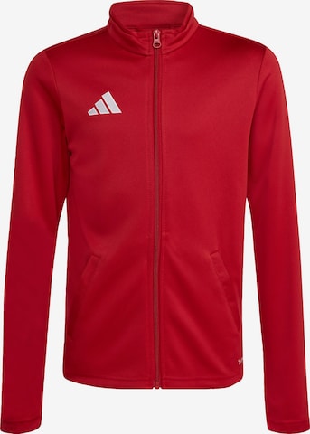 ADIDAS PERFORMANCE Sports sweat jacket 'Entrada26' in Red: front