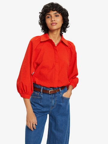 ESPRIT Blouse in Rood: voorkant