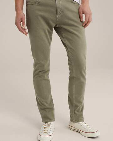 WE Fashion Slim fit Jeans in Green