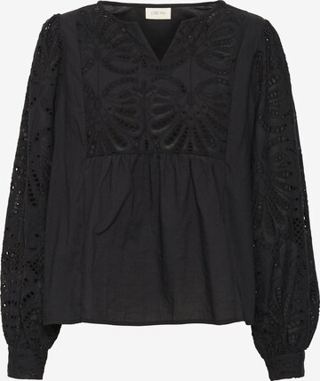 Cream Bluse 'Diana ' in Schwarz: Vorderseite