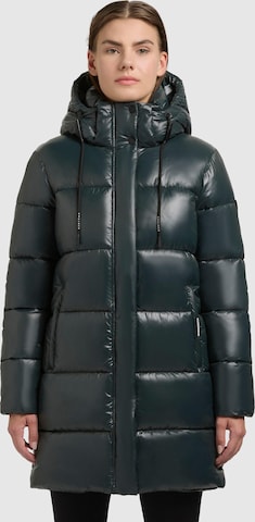 Veste fonctionnelle 'Jadet' khujo en vert : devant