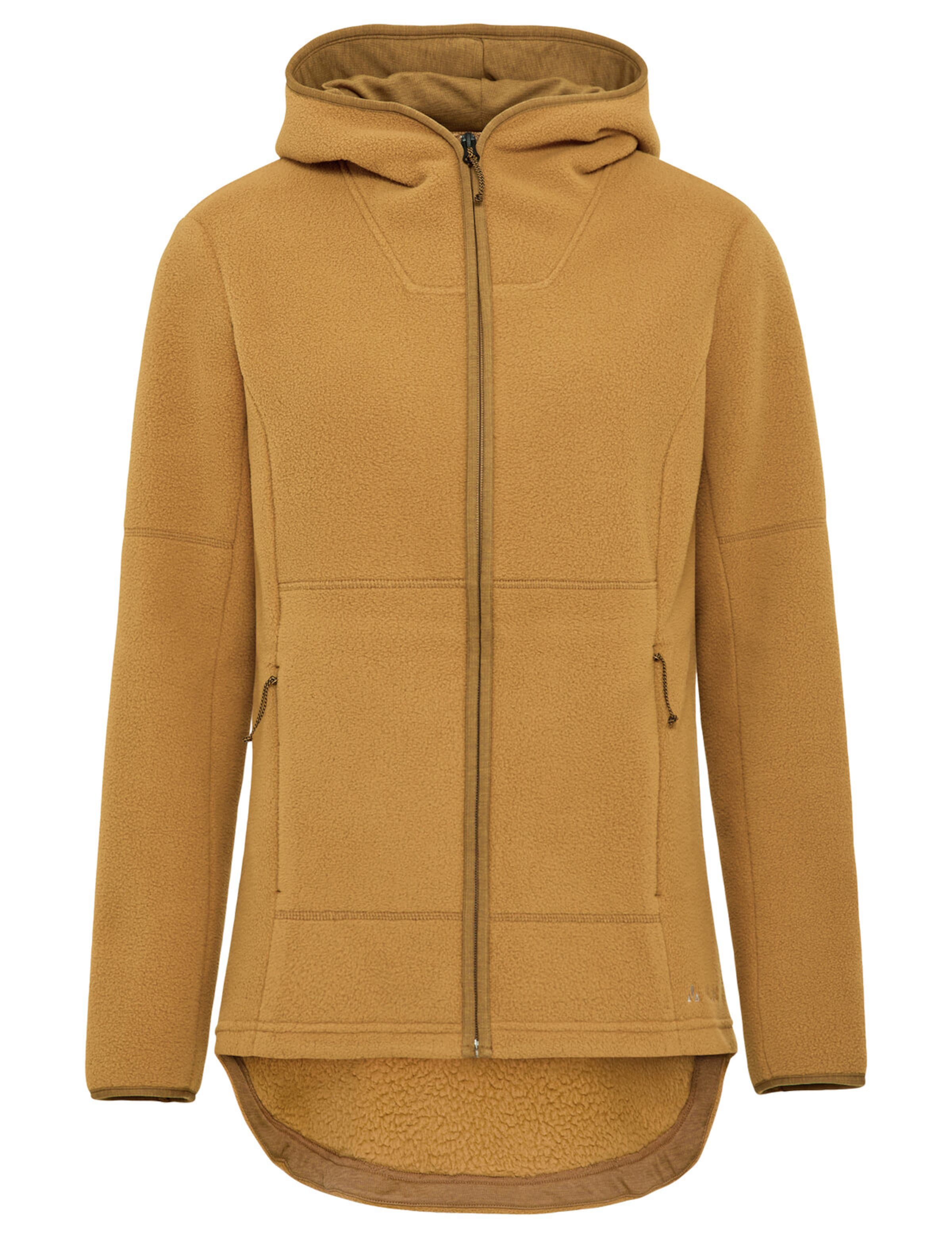 VAUDE Funktionsfleecejacke 'Neyland II' in Gelb: Vorderseite