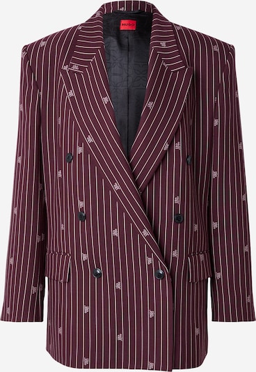 Švarkas 'Antegi' iš HUGO, spalva – burgundiško vyno spalva / balkšva, Prekių apžvalga