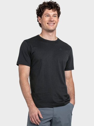 T-Shirt fonctionnel 'Buchberg' Schöffel en noir : devant