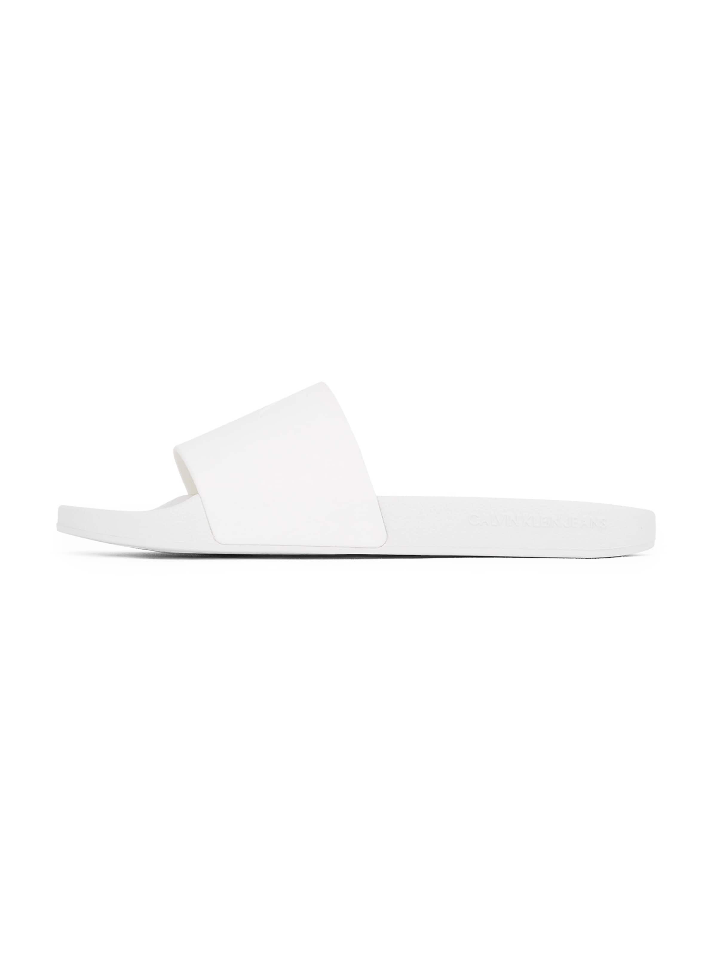 Calvin Klein Mules in White: front