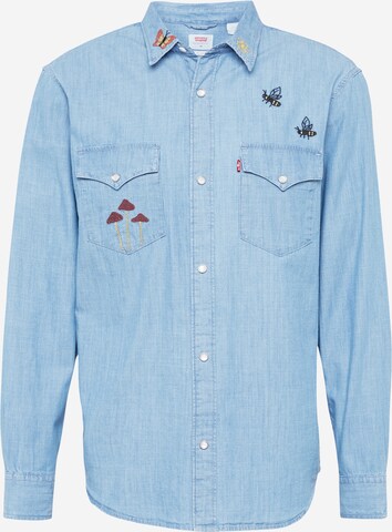 LEVI'S ® Comfort fit Button Up Shirt in Blue: front