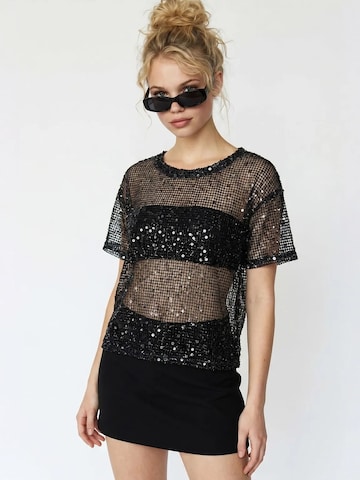 MixRay Shirt in Black: front