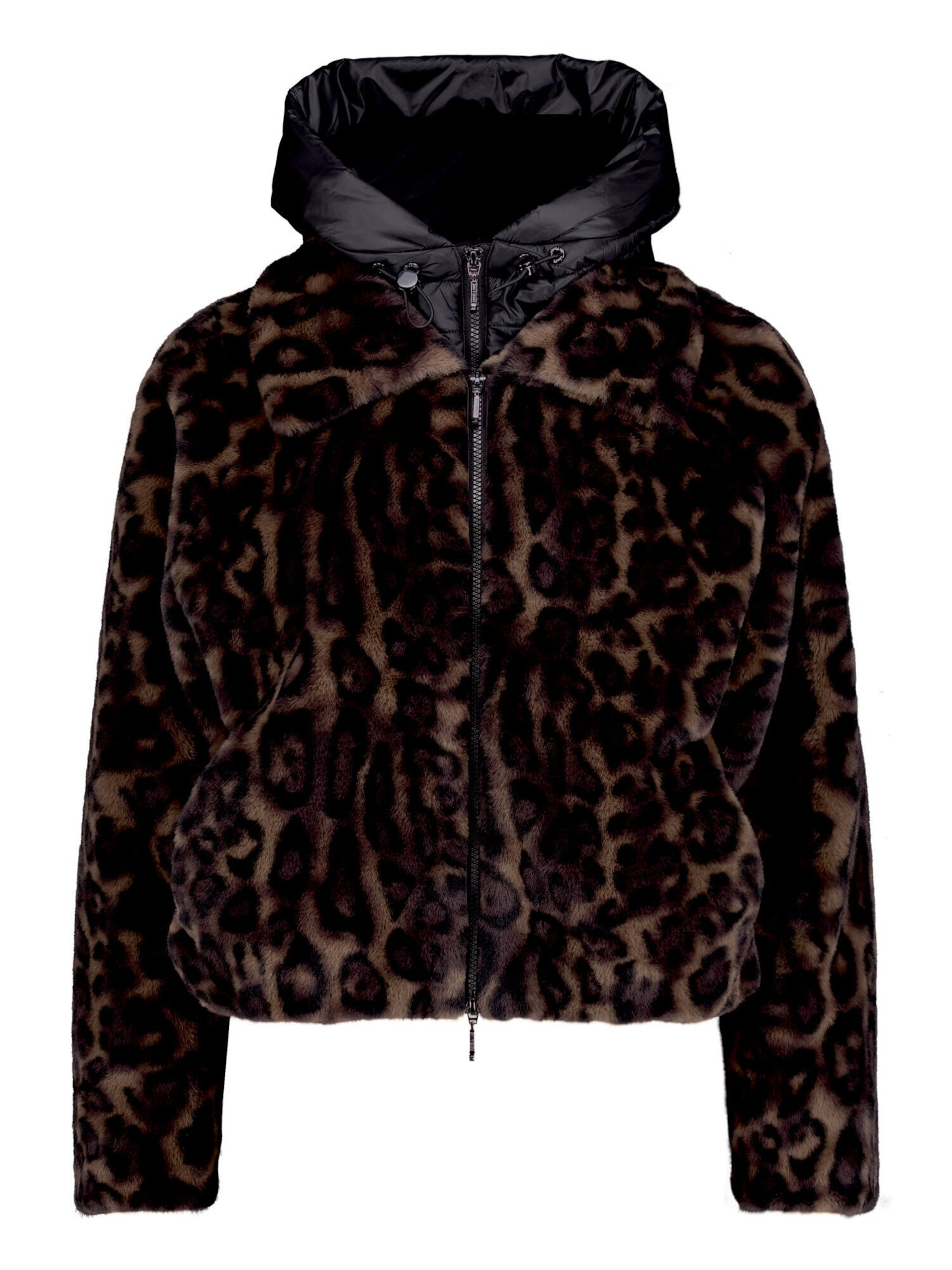 Giacca di mezza stagione di Amber & June in marrone: frontale