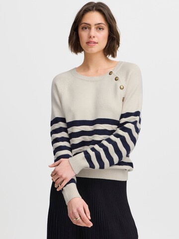 Atelier Rêve - Jersey 'Irmaise' en beige: frente