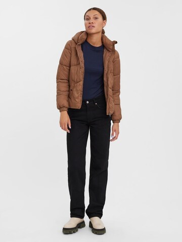 VERO MODA Vinterjakke 'Uppsala' i brun