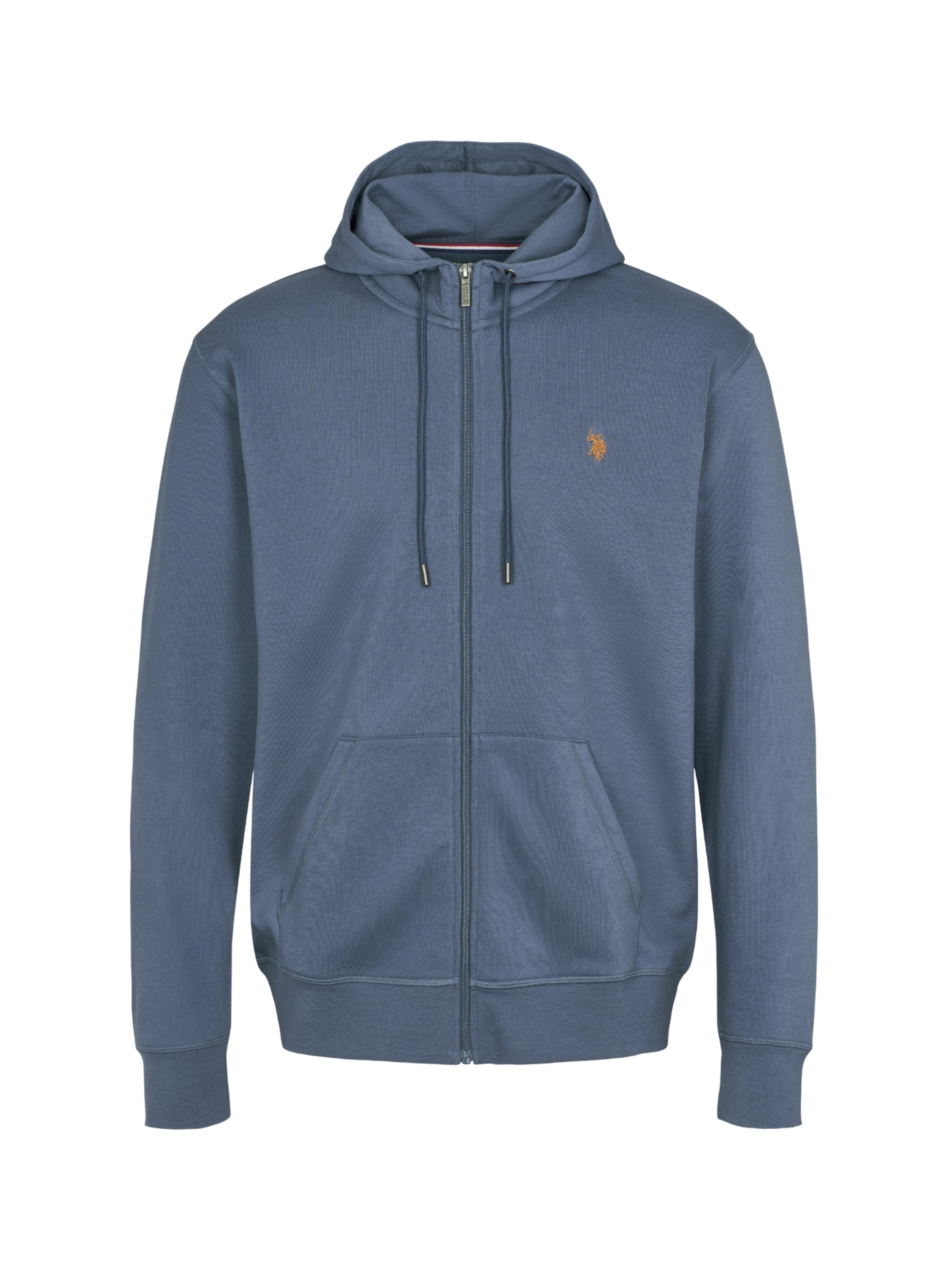 U.S. POLO ASSN. Mikina 'Otto' – modrá: přední strana