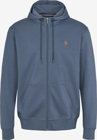 U.S. POLO ASSN. Collegetakki 'Otto' värissä sininen: etupuoli