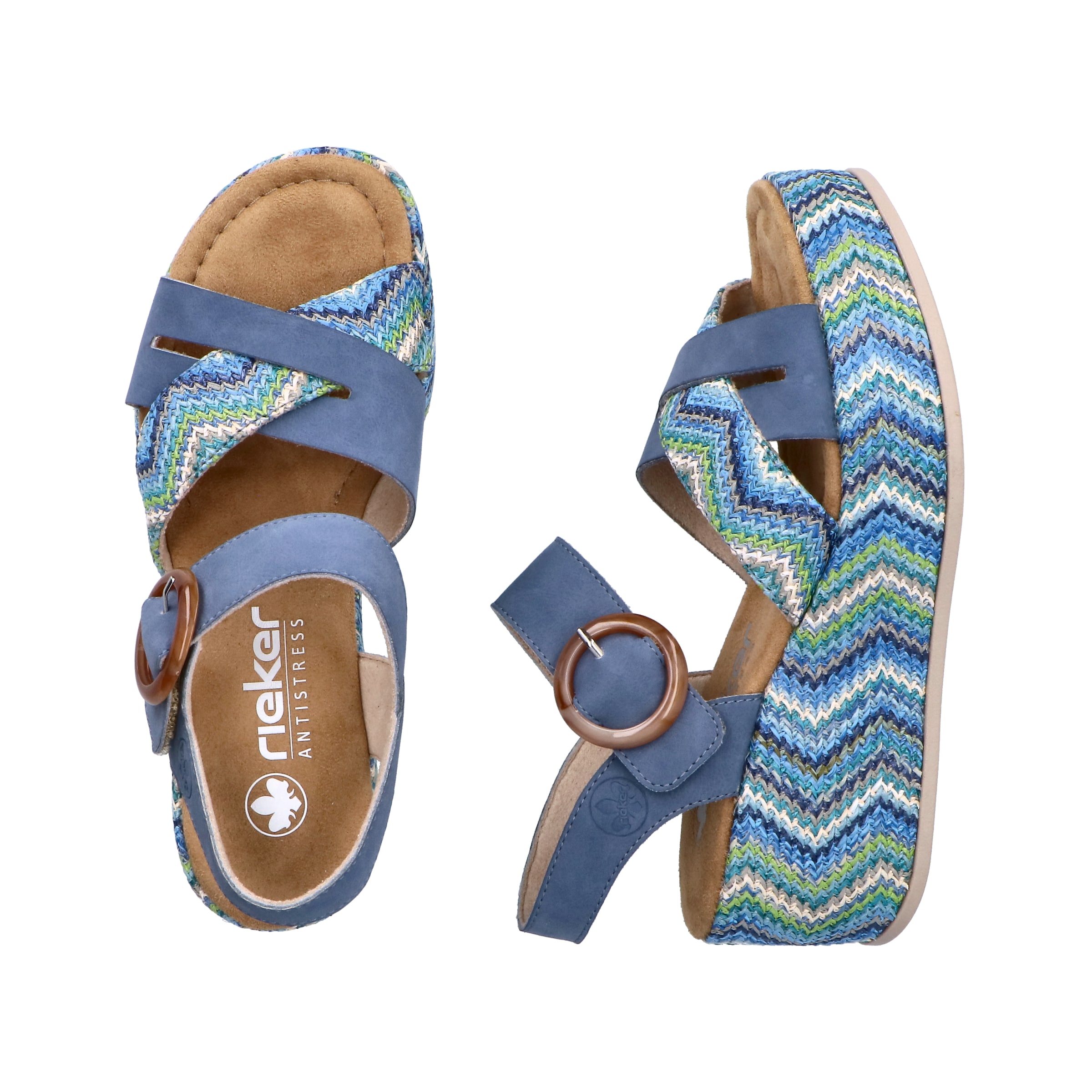 Rieker Sandals in Blue