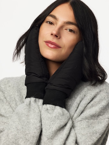 PIECES Mittens 'PCBee' in Black