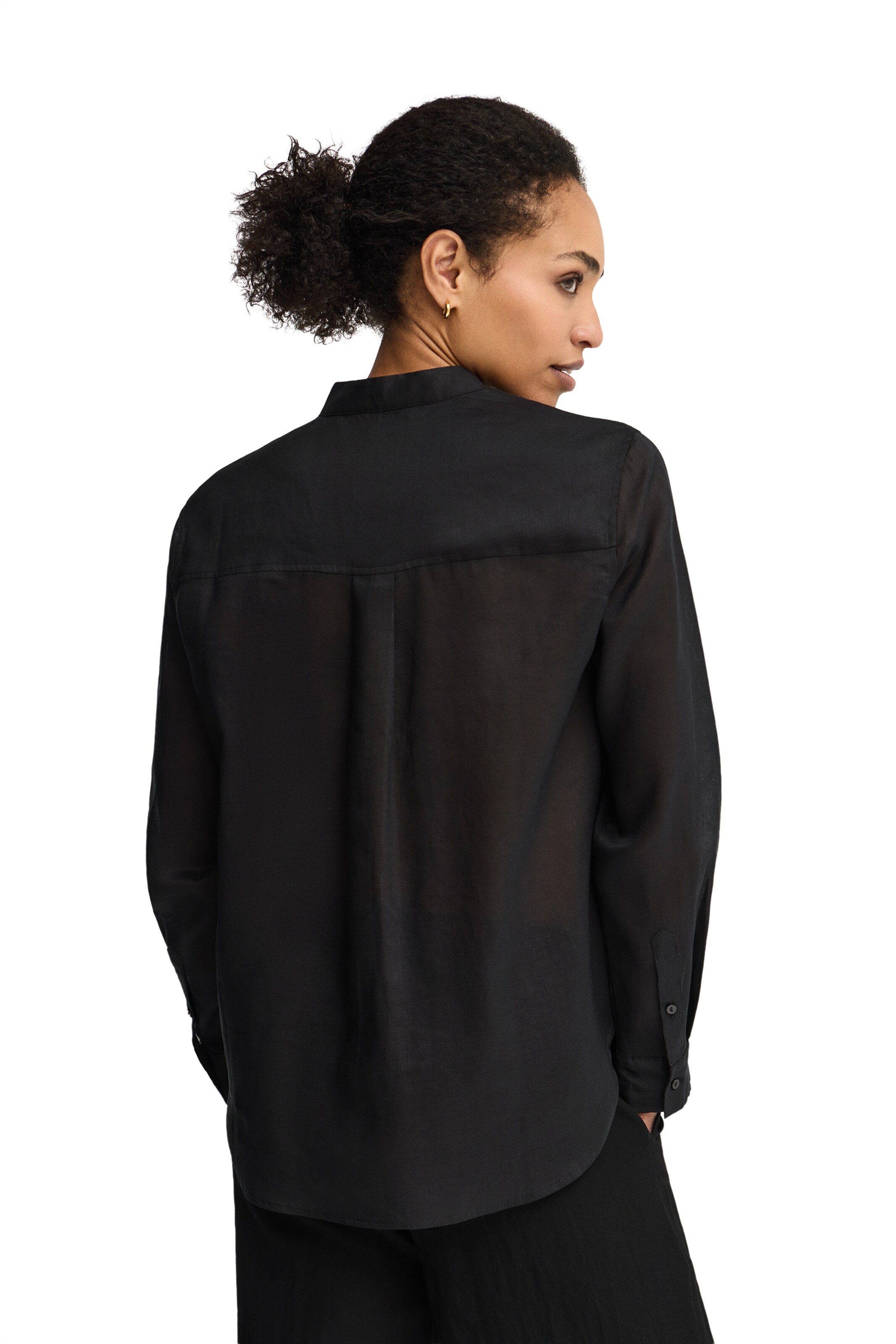 Polo Club Blouse in Black