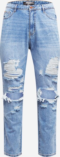 Jeans Missguided Plus pe albastru denim, Vizualizare produs