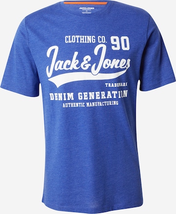 JACK & JONES Футболка в Синий: спереди