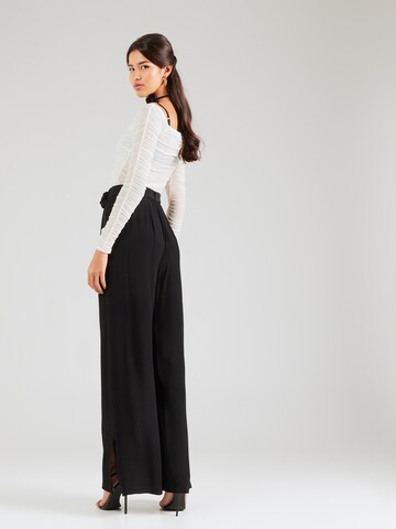 millane Wide leg Broek 'Daniela' in Zwart