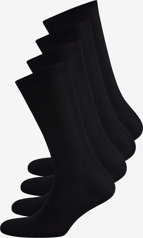 WESTMARK LONDON Socks 'Tennis' in Black: front