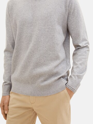 TOM TAILOR Sweater in Grey