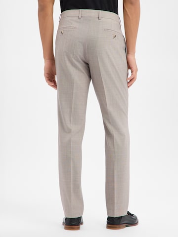 HECHTER PARIS Regular Anzughose in Beige