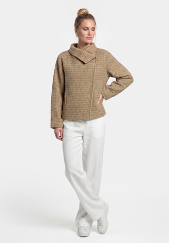 Manteau mi-saison 'Minimalistic' usha WHITE LABEL en marron