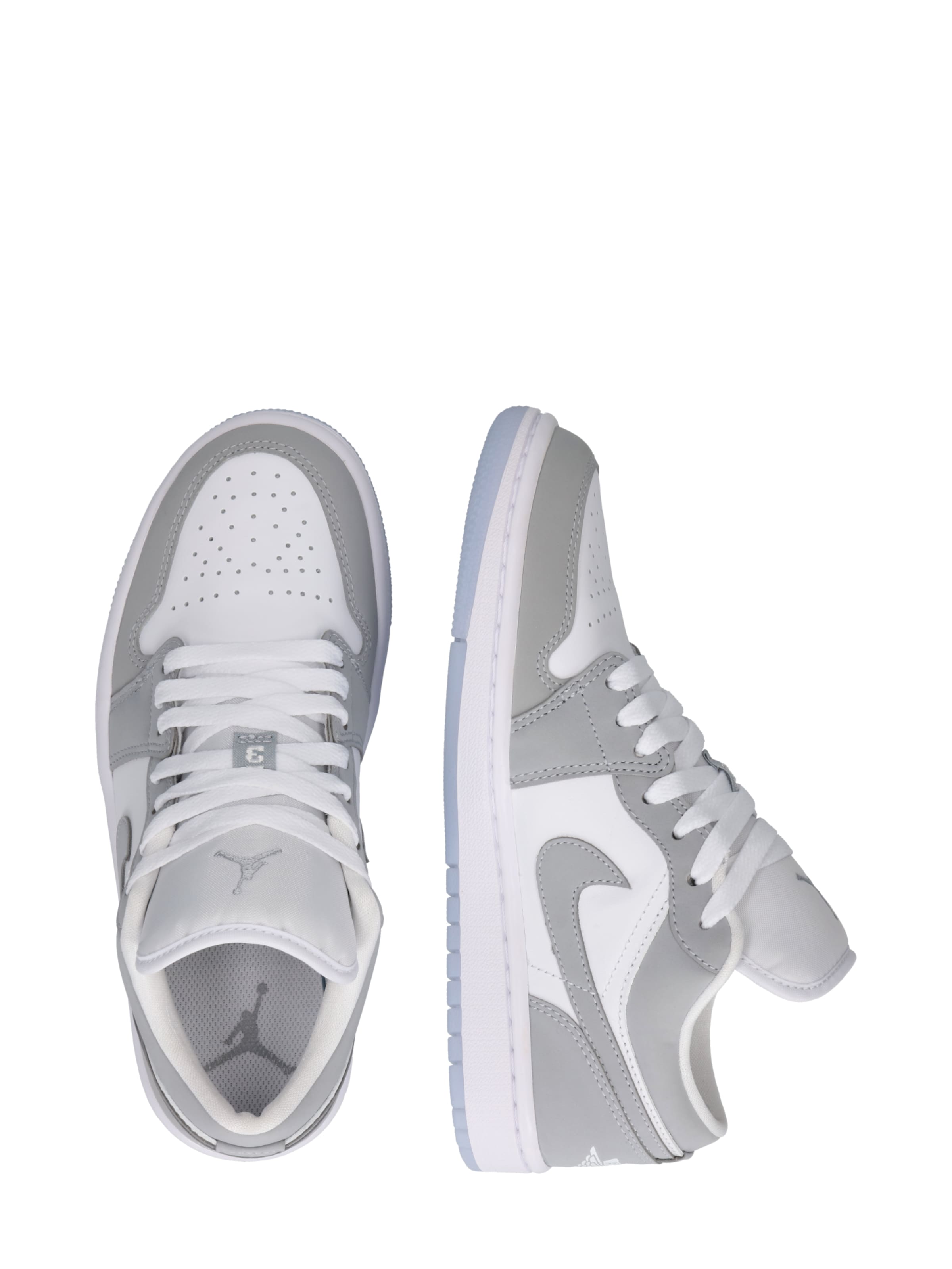 Sneaker low 'Air Jordan 1' de la Jordan pe alb