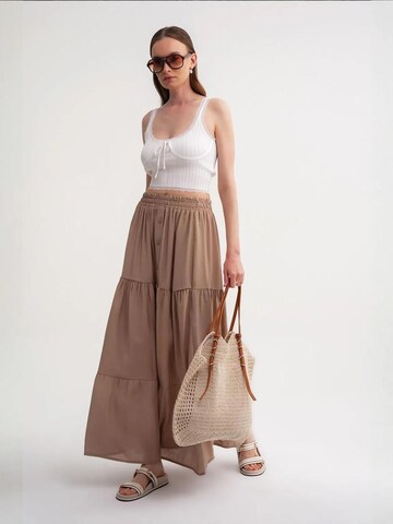 MixRay Skirt in Brown