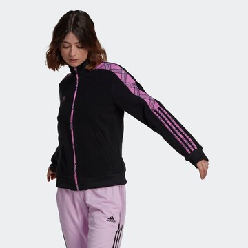 ADIDAS SPORTSWEAR Sportovní bunda 'Tiro Winterized' – černá