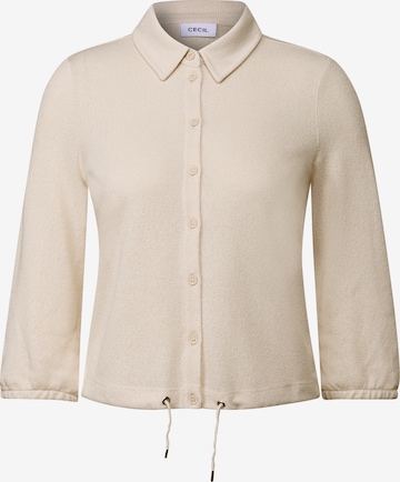 CECIL Strickjacke in Beige: Vorderseite