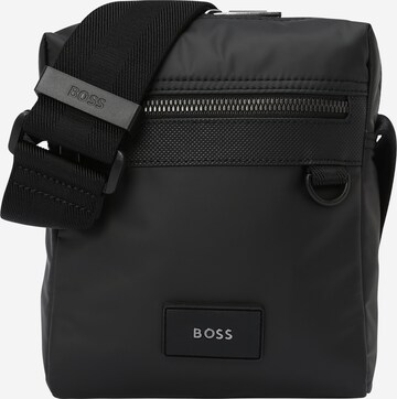 Sac à bandoulière 'Iann' BOSS en noir : devant