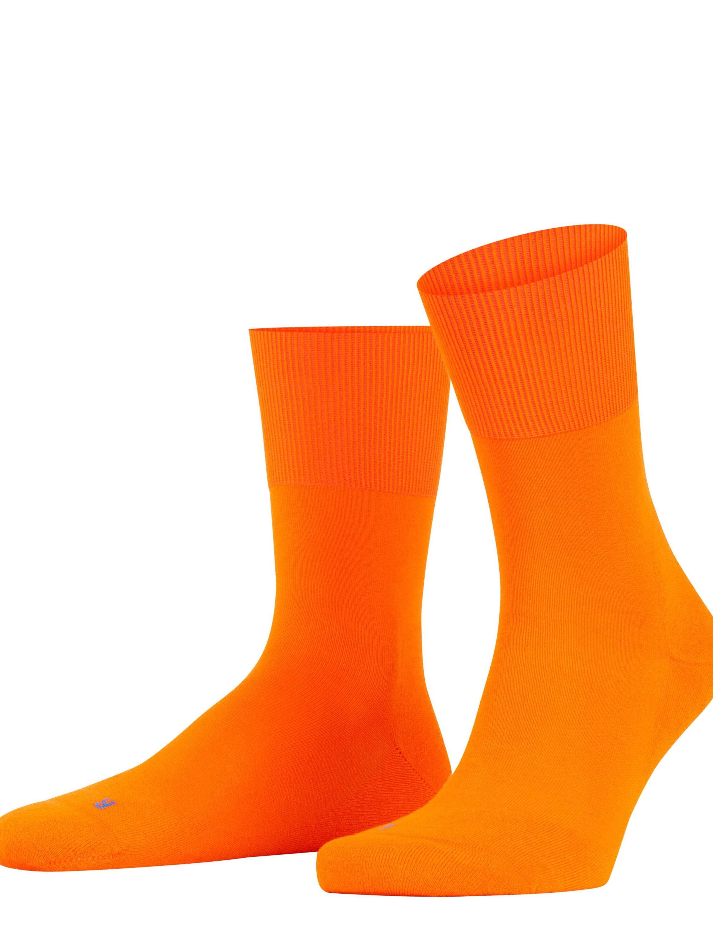 FALKE Socks 'Run' in Orange: front