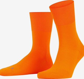 FALKE Socks 'Run' in Orange: front