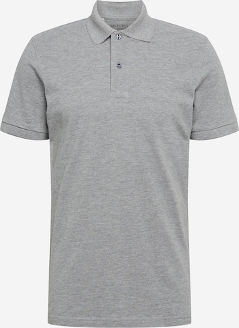 SELECTED HOMME Poloshirt 'Neo' in Grau: predná strana