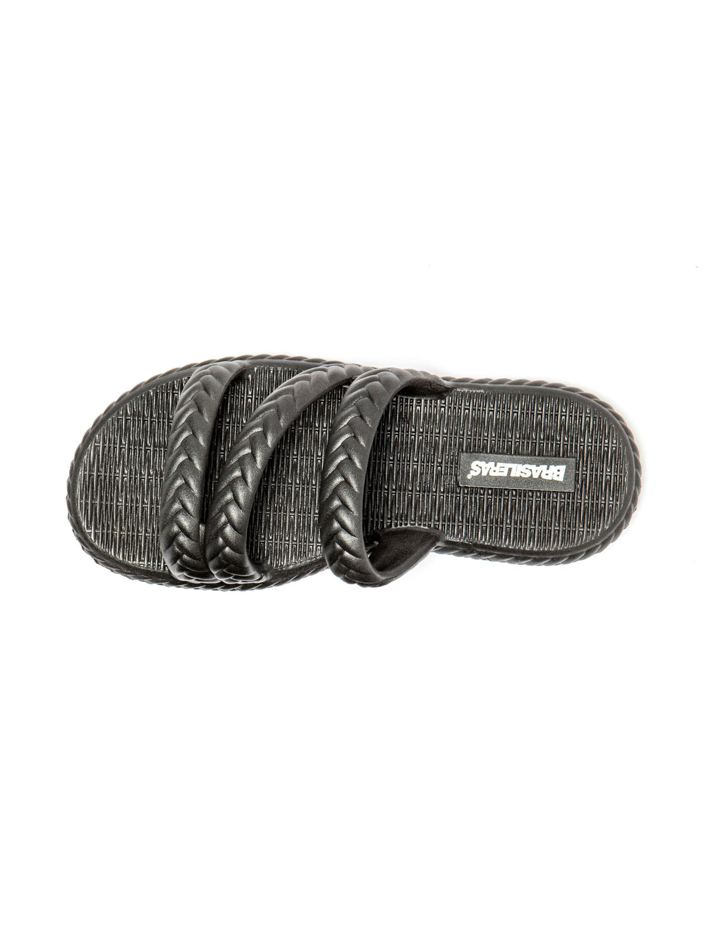 Brasileras Pantolette 'Sira' in Schwarz
