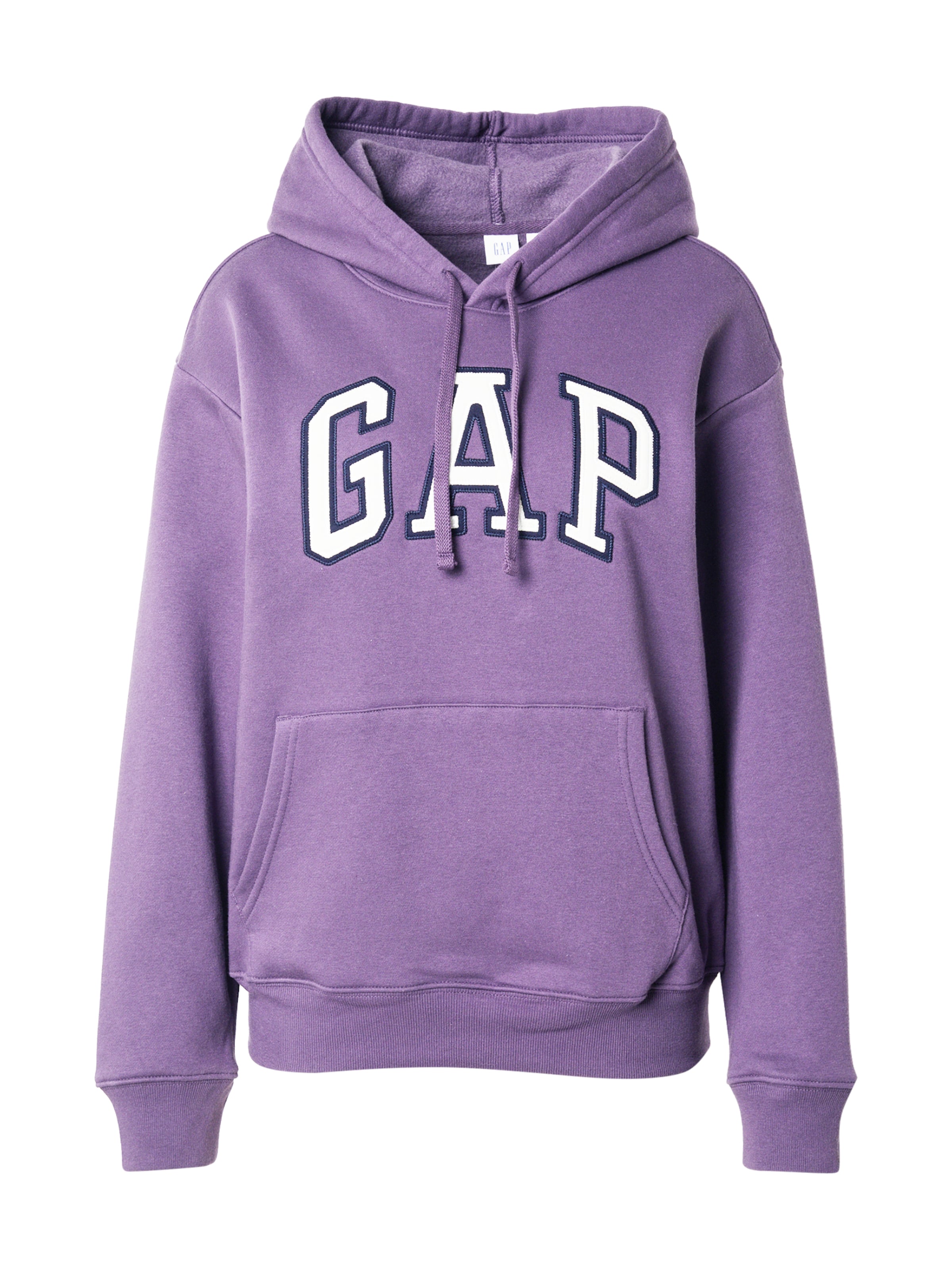 GAP Sweatshirt 'HERITAGE' in Lila: voorkant