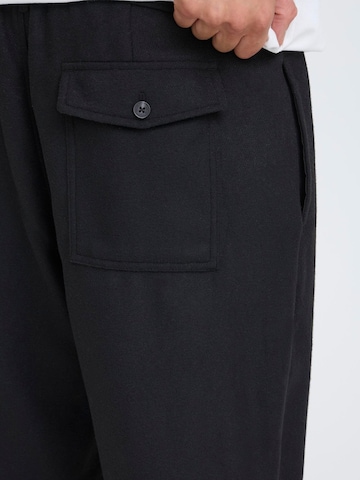 !Solid Regular Chino ' SDLIAM ELAS. WOOL ' in Zwart