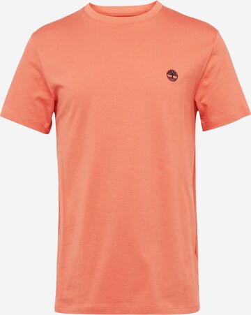 T-Shirt 'Dun-River' TIMBERLAND en orange : devant