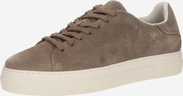 SELECTED - Zapatillas deportivas bajas 'SLHDavid' en marrón: frente