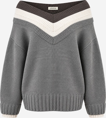 Pull-over 'Nika' EDITED en gris : devant