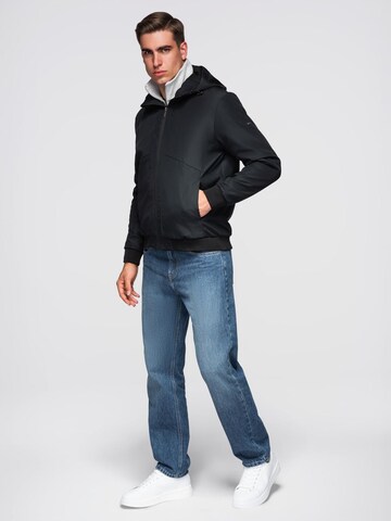 Ombre Between-season jacket in Black