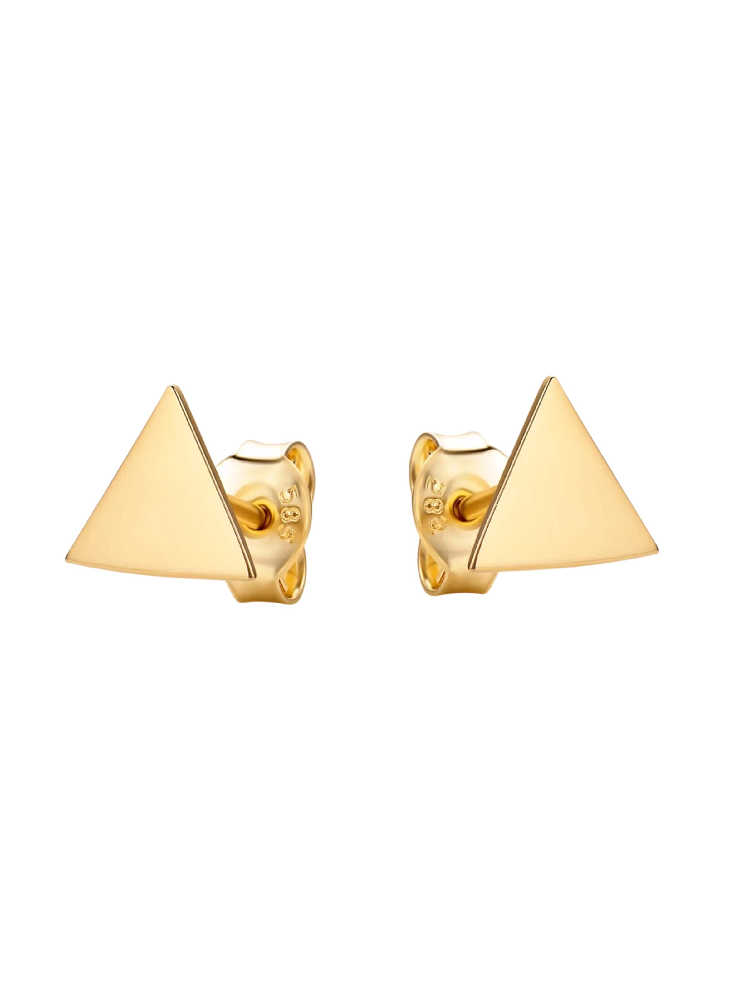 DIAMANT LETERNEL Náušnice 'Ohrringe aus 585 Gelbgold' - Zlatá