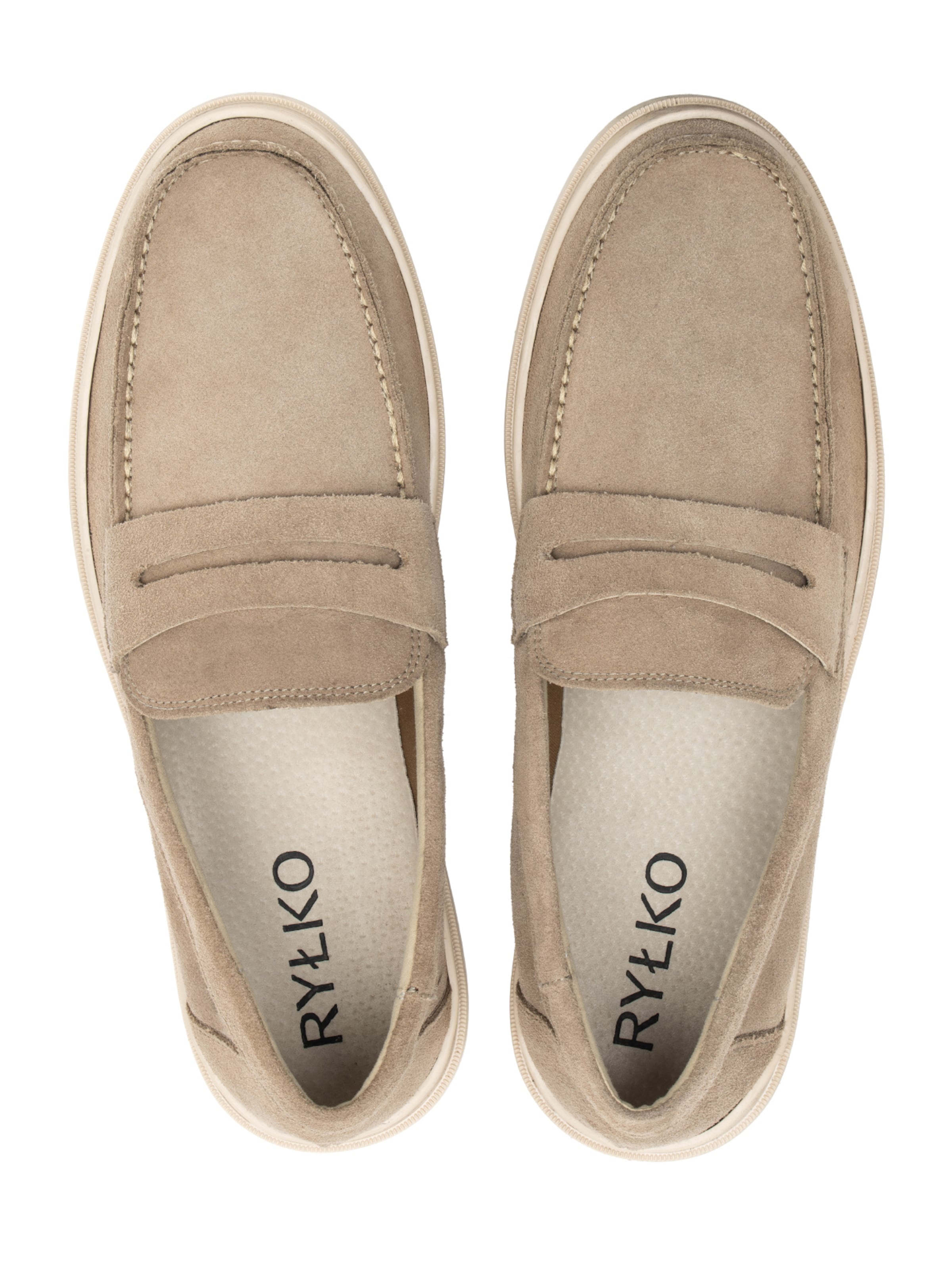 RYŁKO - Mocassins em bege