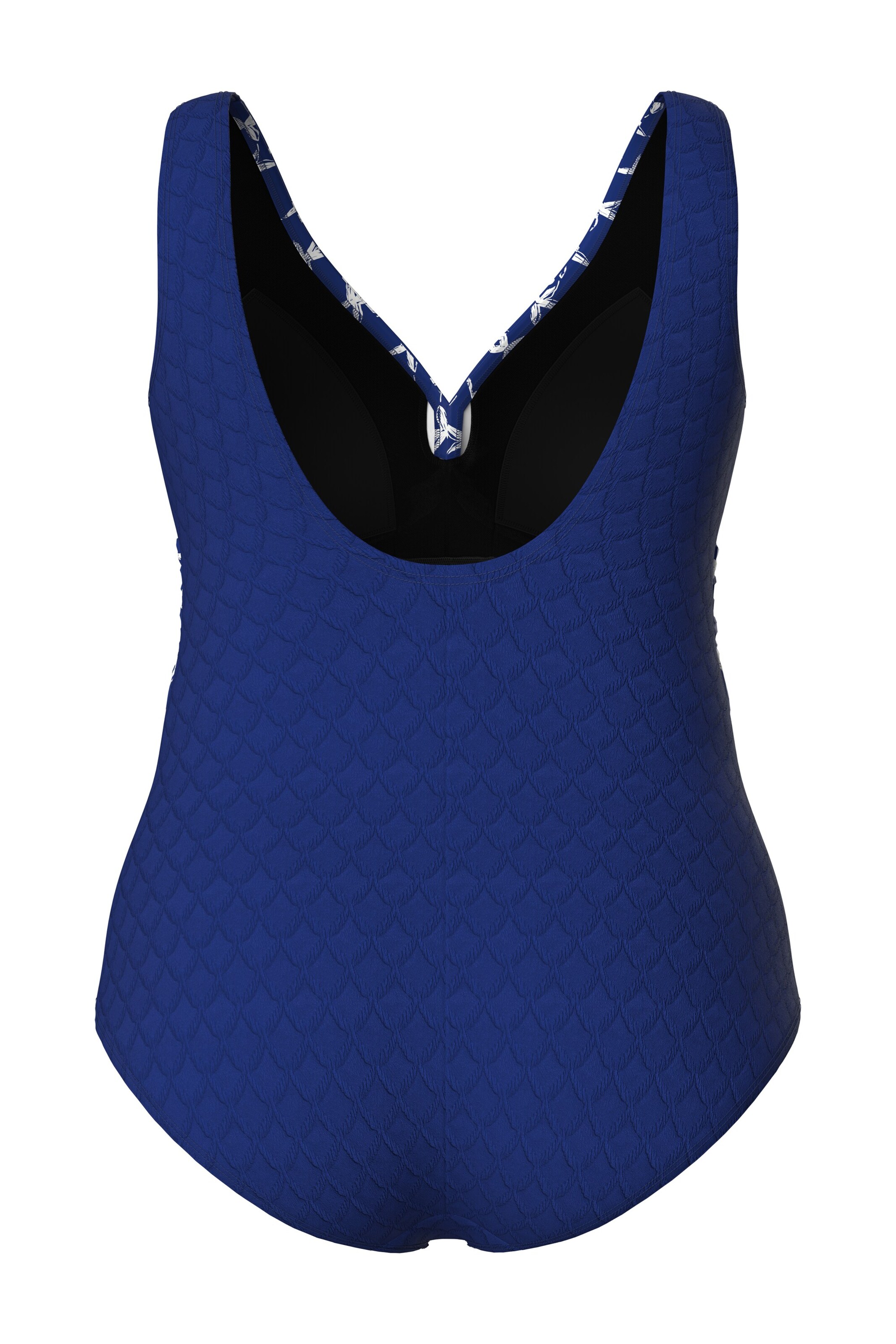 Maillot de bain Ulla Popken en bleu