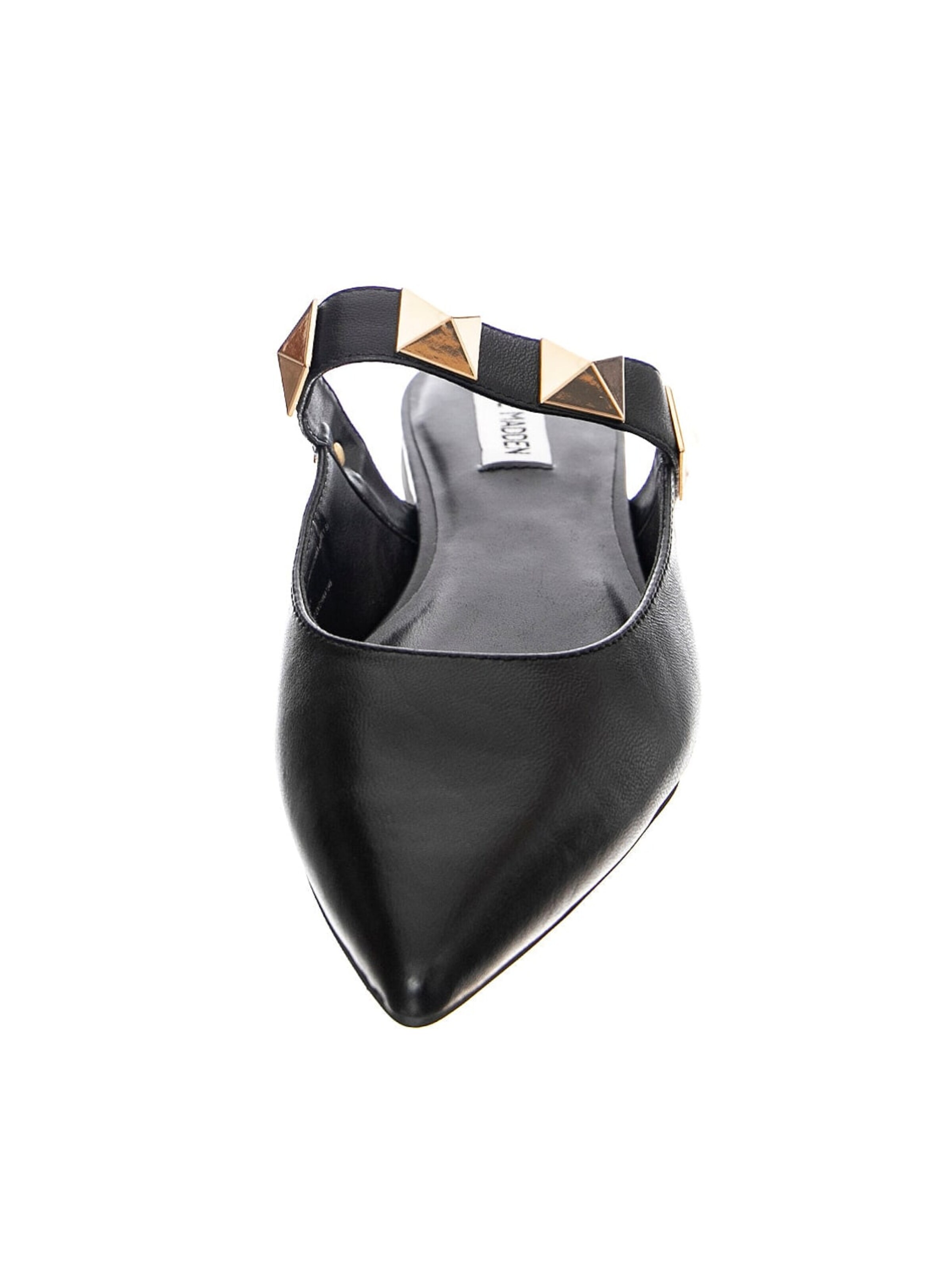 STEVE MADDEN Klapki 'FRAMEWORK BLACK LEATHER' w kolorze czarny