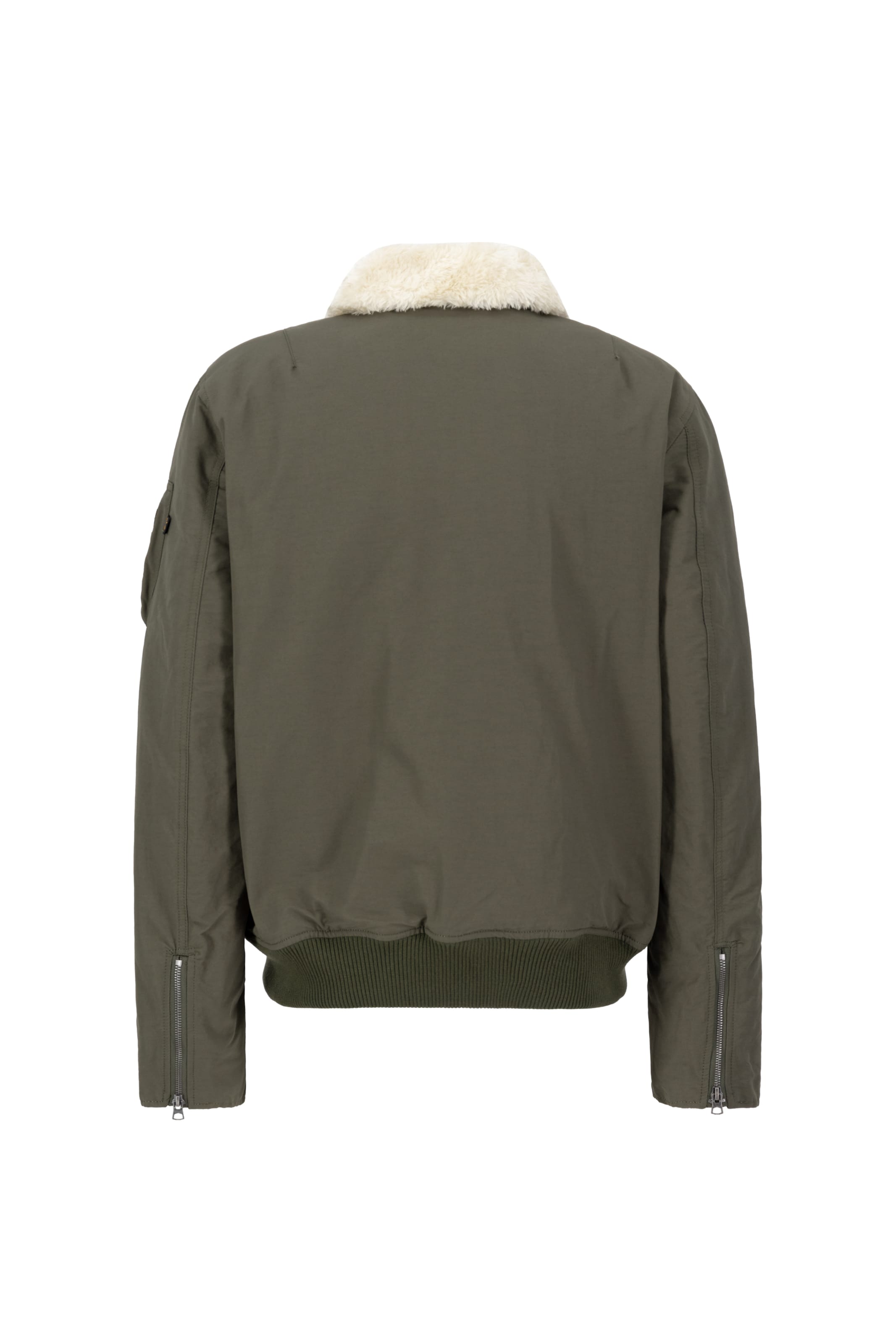 Geacă de primăvară-toamnă de la ALPHA INDUSTRIES pe verde